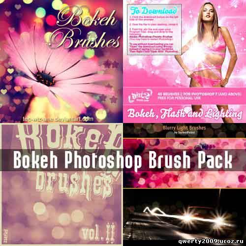 Bokeh Photoshop Brush Pack